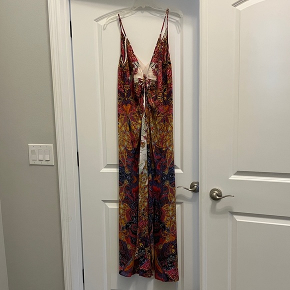 Free People Intimately Floral Maxi Lounge Dress - Size Medium - Picture 2 of 12
